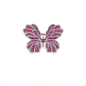 A04-07/Pink Diamond Brooch