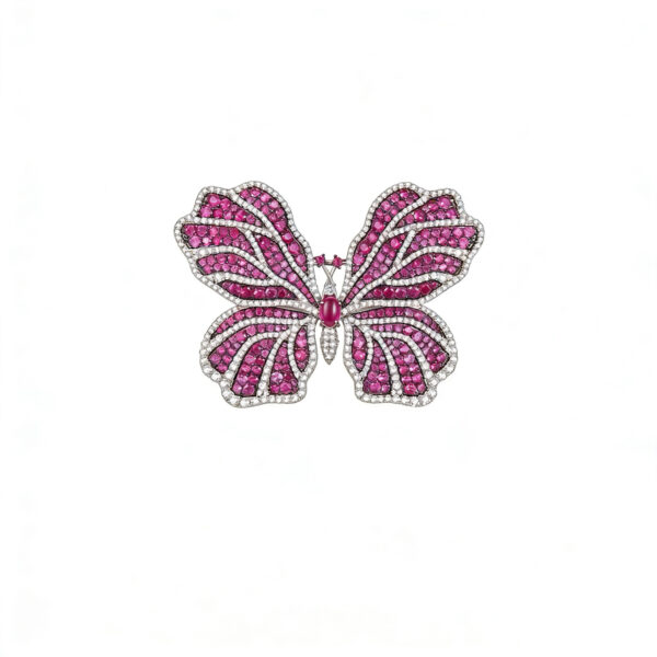 A04-07/Pink Diamond Brooch