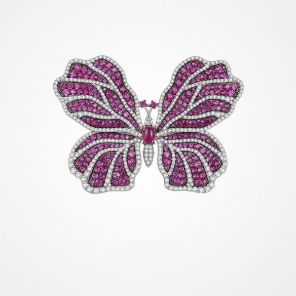 A04-07/Pink Diamond Brooch
