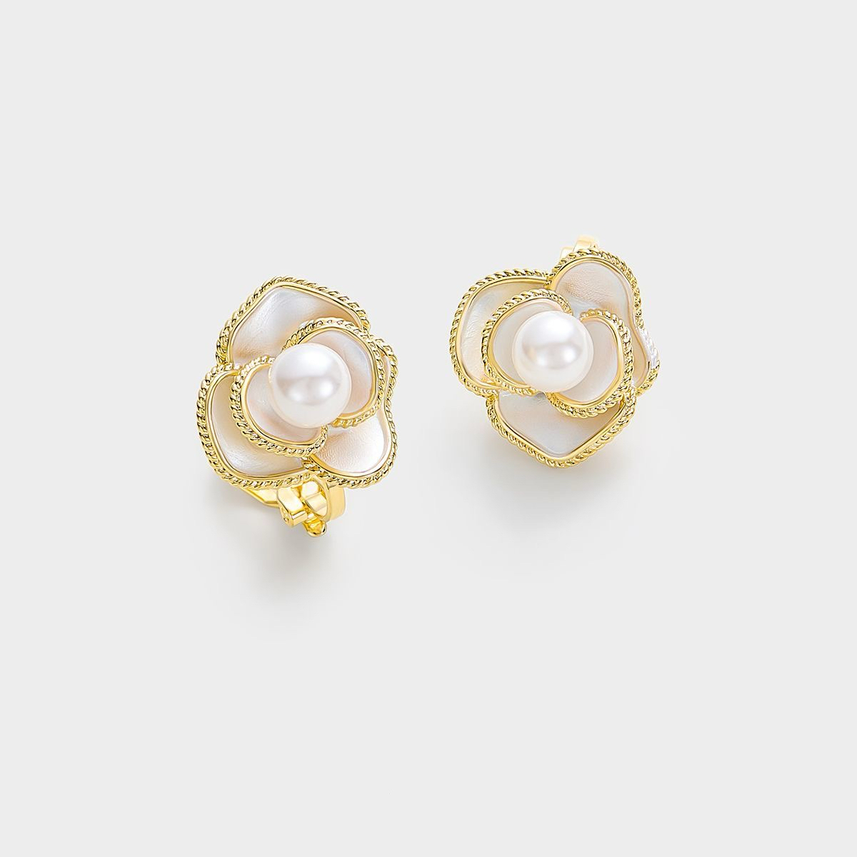 A01-18/Colorful diamond alloy stud earrings