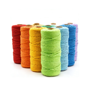 C02-01/3mm Diameter Cotton Cord - 100m Length for Crafts & DIY Projects