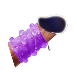 D02-12/Male Penis Beaded Spherical Cock Ring