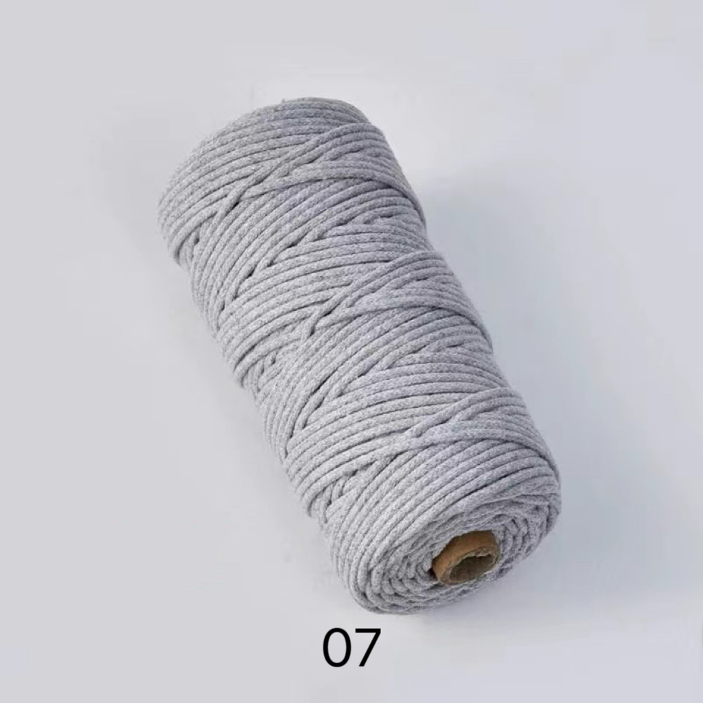 C02-01/3mm Diameter Cotton Cord - 100m Length for Crafts & DIY Projects - Image 20