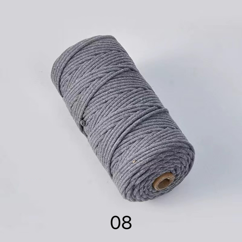C02-01/3mm Diameter Cotton Cord - 100m Length for Crafts & DIY Projects - Image 21