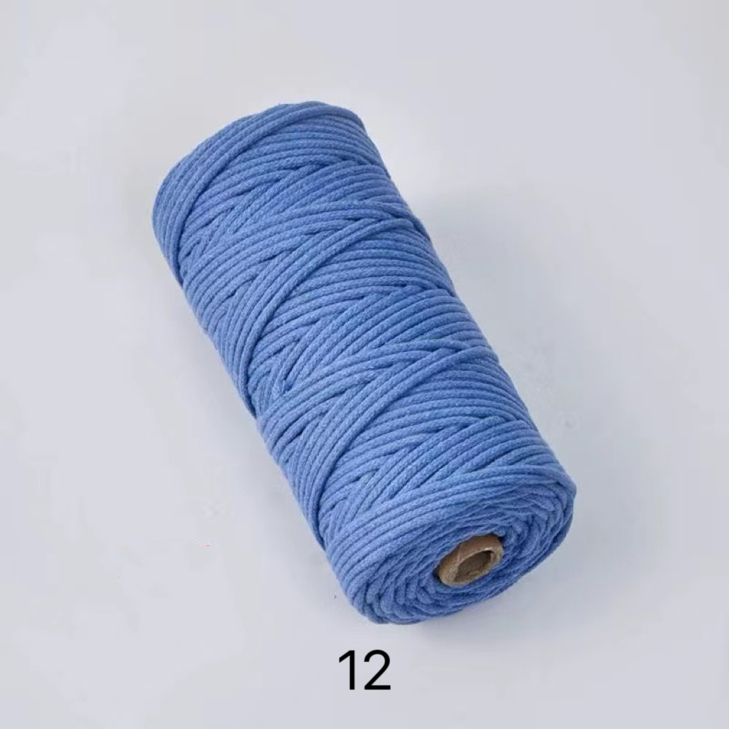 C02-01/3mm Diameter Cotton Cord - 100m Length for Crafts & DIY Projects - Image 25