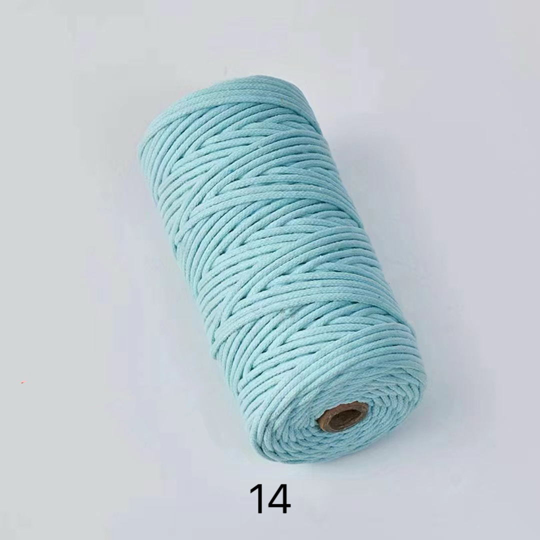 C02-01/3mm Diameter Cotton Cord - 100m Length for Crafts & DIY Projects - Image 27