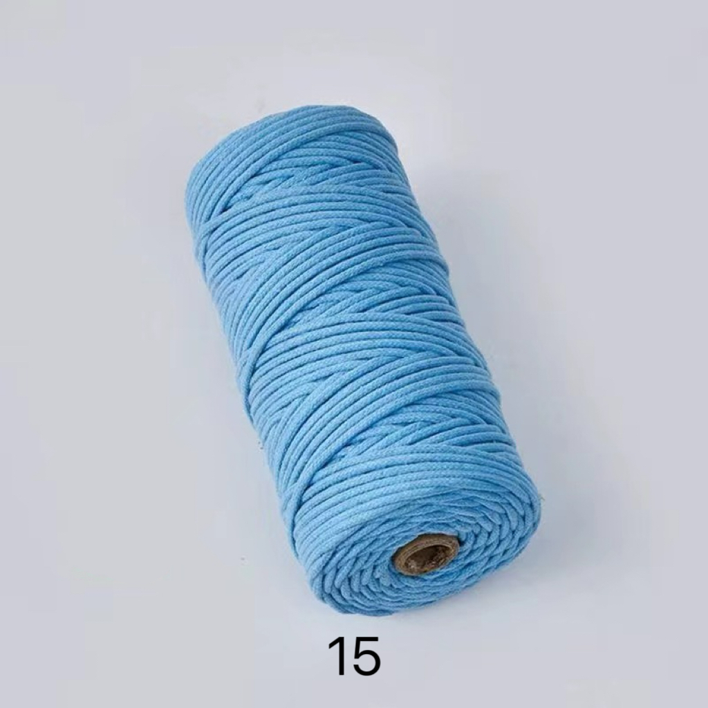 C02-01/3mm Diameter Cotton Cord - 100m Length for Crafts & DIY Projects - Image 28