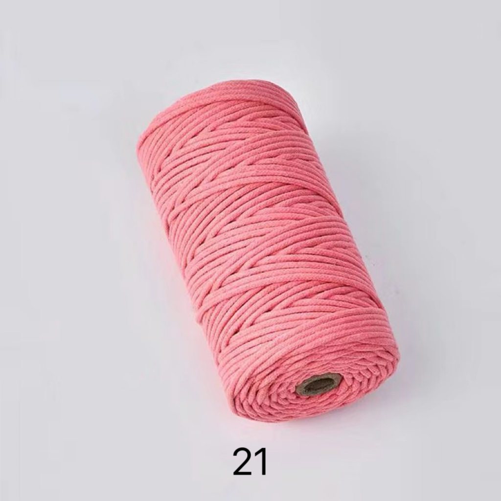 C02-01/3mm Diameter Cotton Cord - 100m Length for Crafts & DIY Projects - Image 34