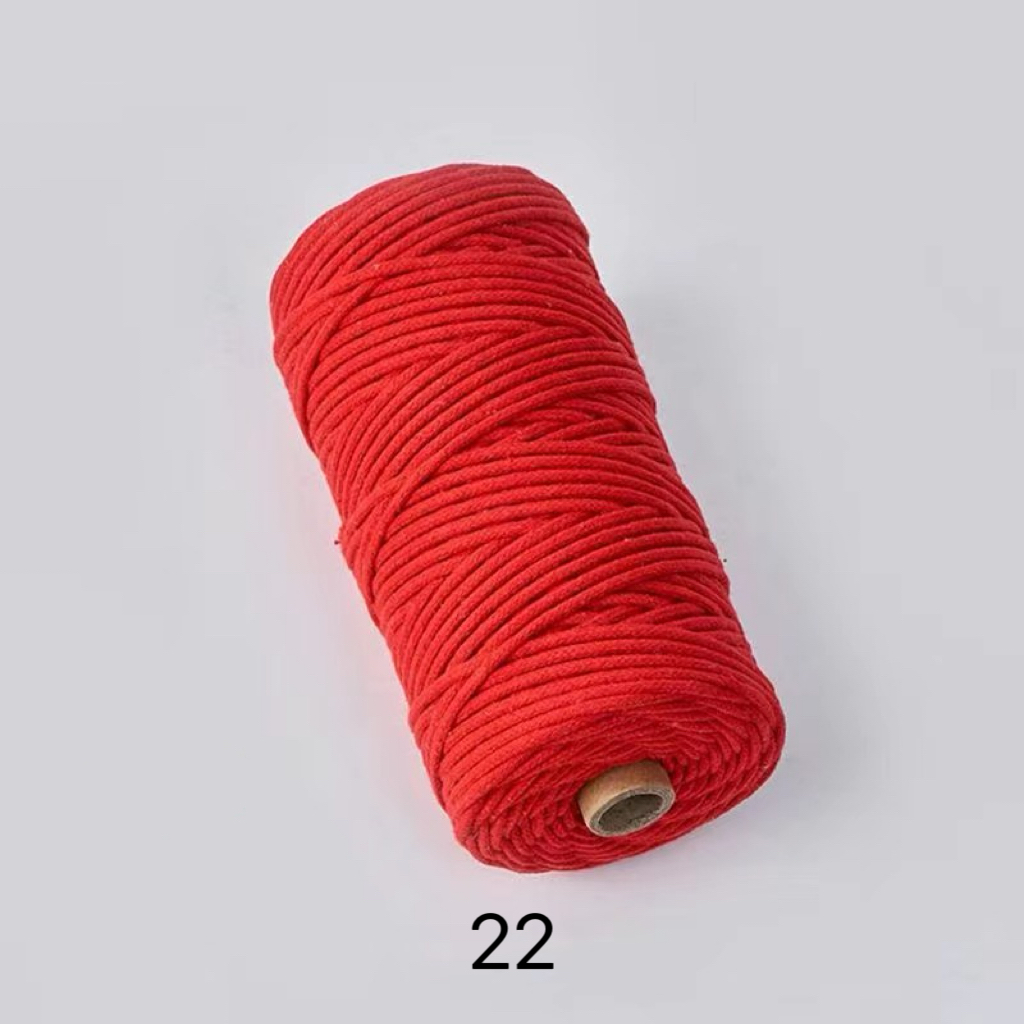 C02-01/3mm Diameter Cotton Cord - 100m Length for Crafts & DIY Projects - Image 35