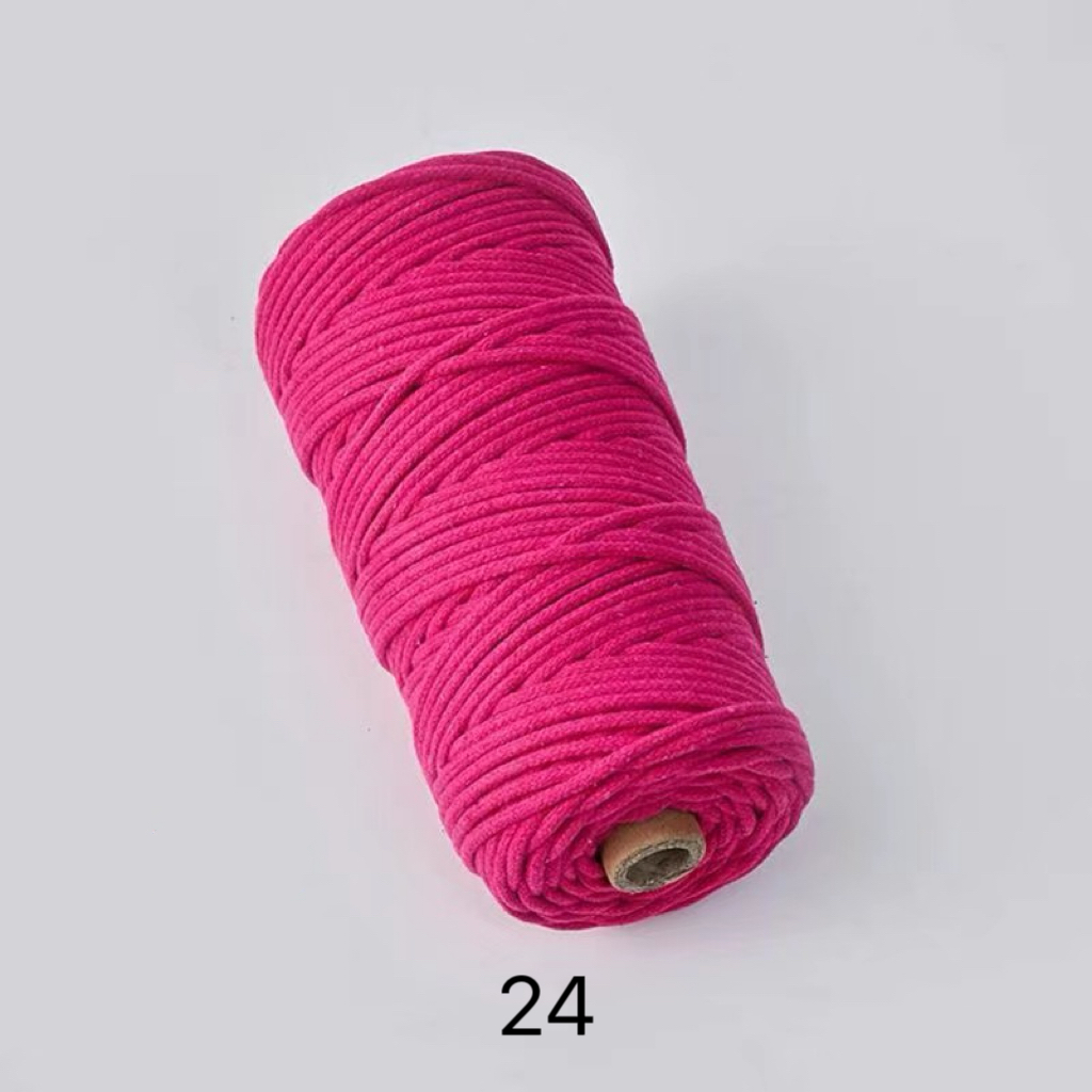 C02-01/3mm Diameter Cotton Cord - 100m Length for Crafts & DIY Projects - Image 37