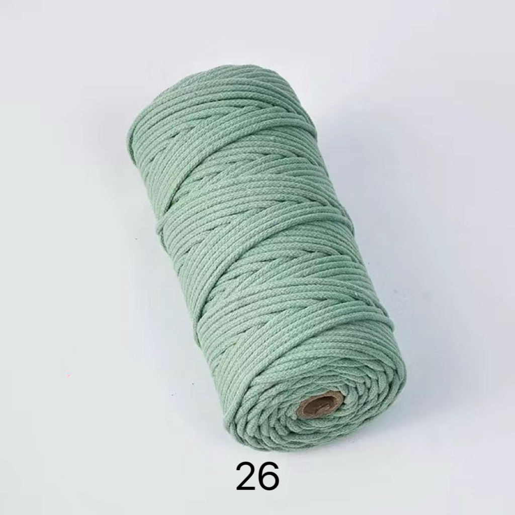 C02-01/3mm Diameter Cotton Cord - 100m Length for Crafts & DIY Projects - Image 2