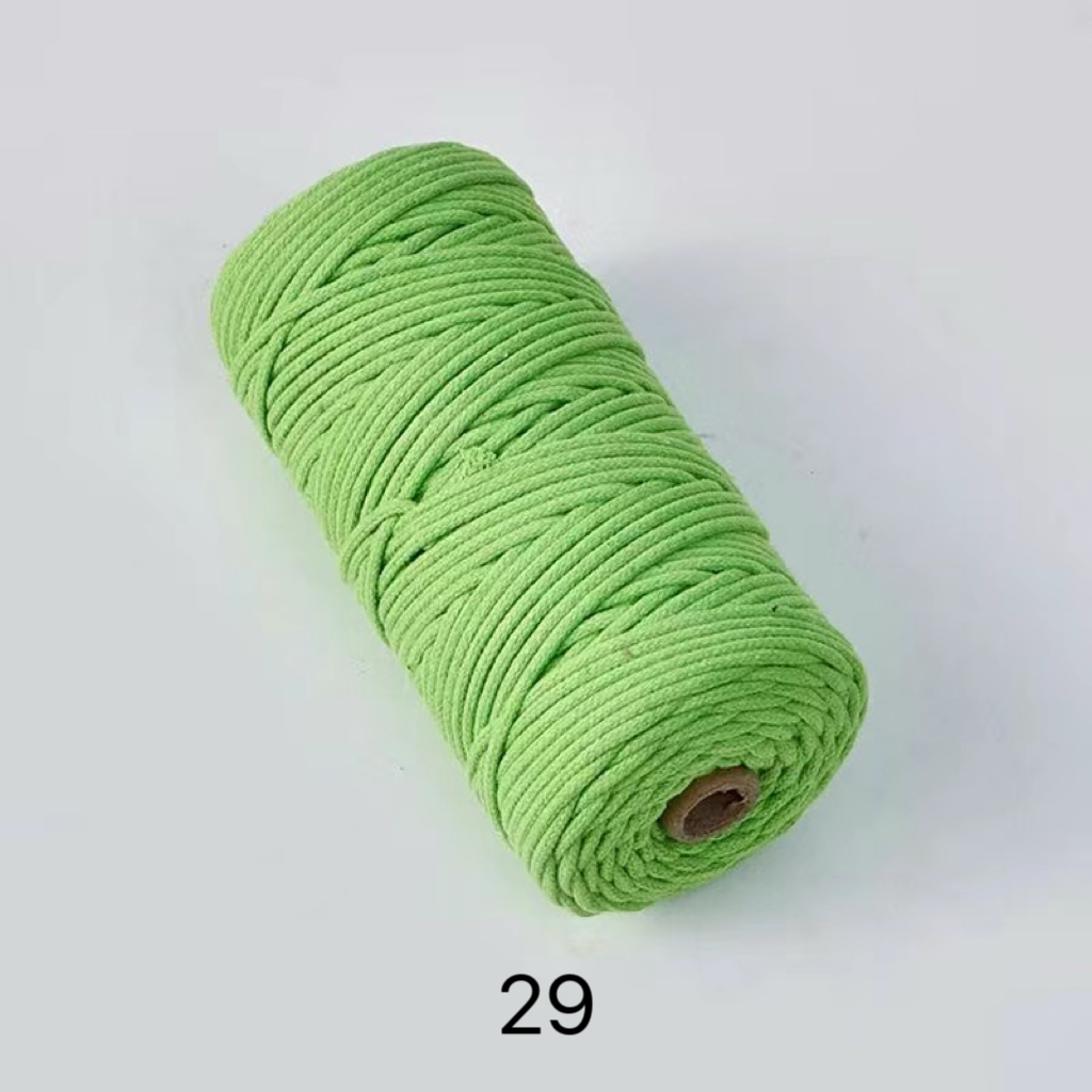 C02-01/3mm Diameter Cotton Cord - 100m Length for Crafts & DIY Projects - Image 5