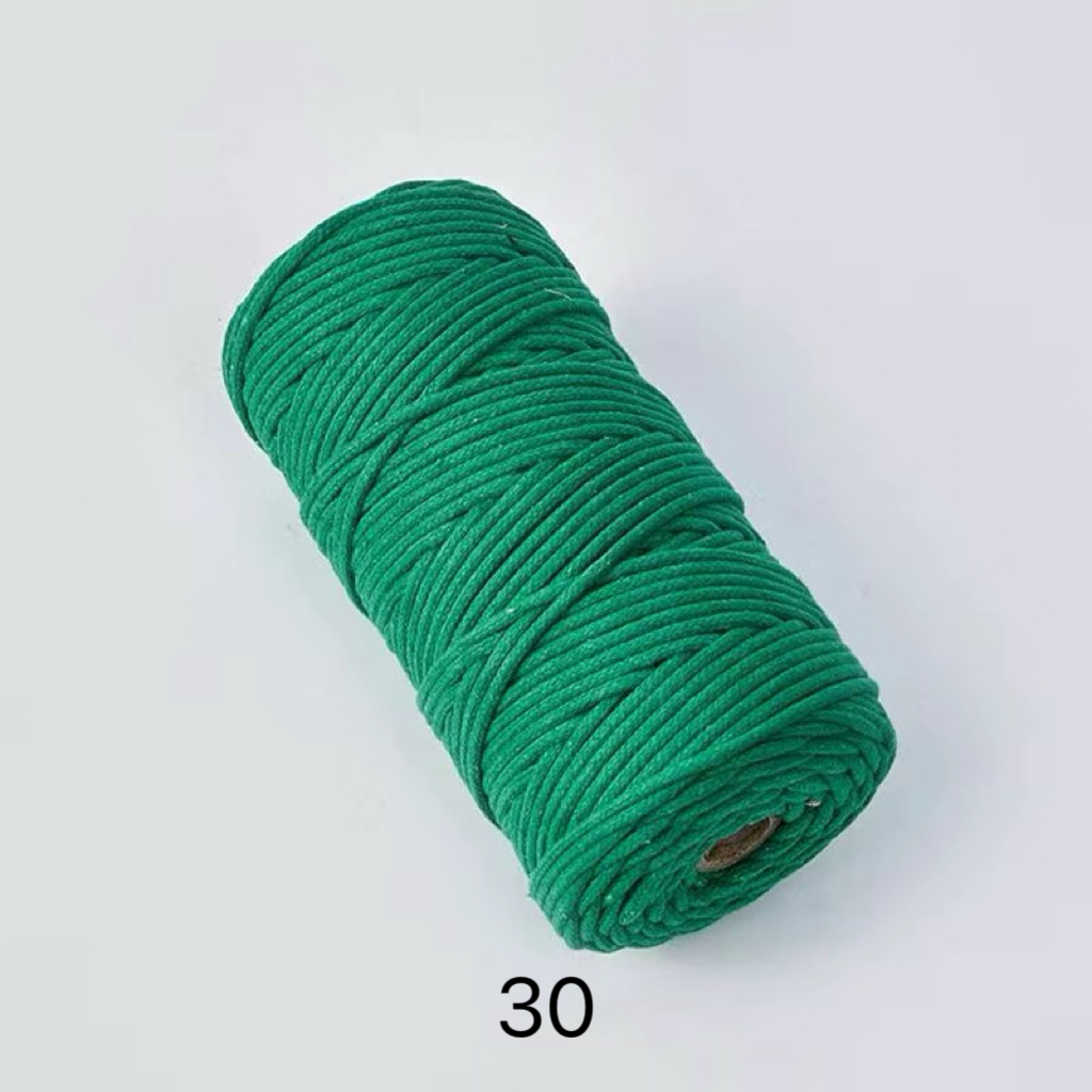 C02-01/3mm Diameter Cotton Cord - 100m Length for Crafts & DIY Projects - Image 6