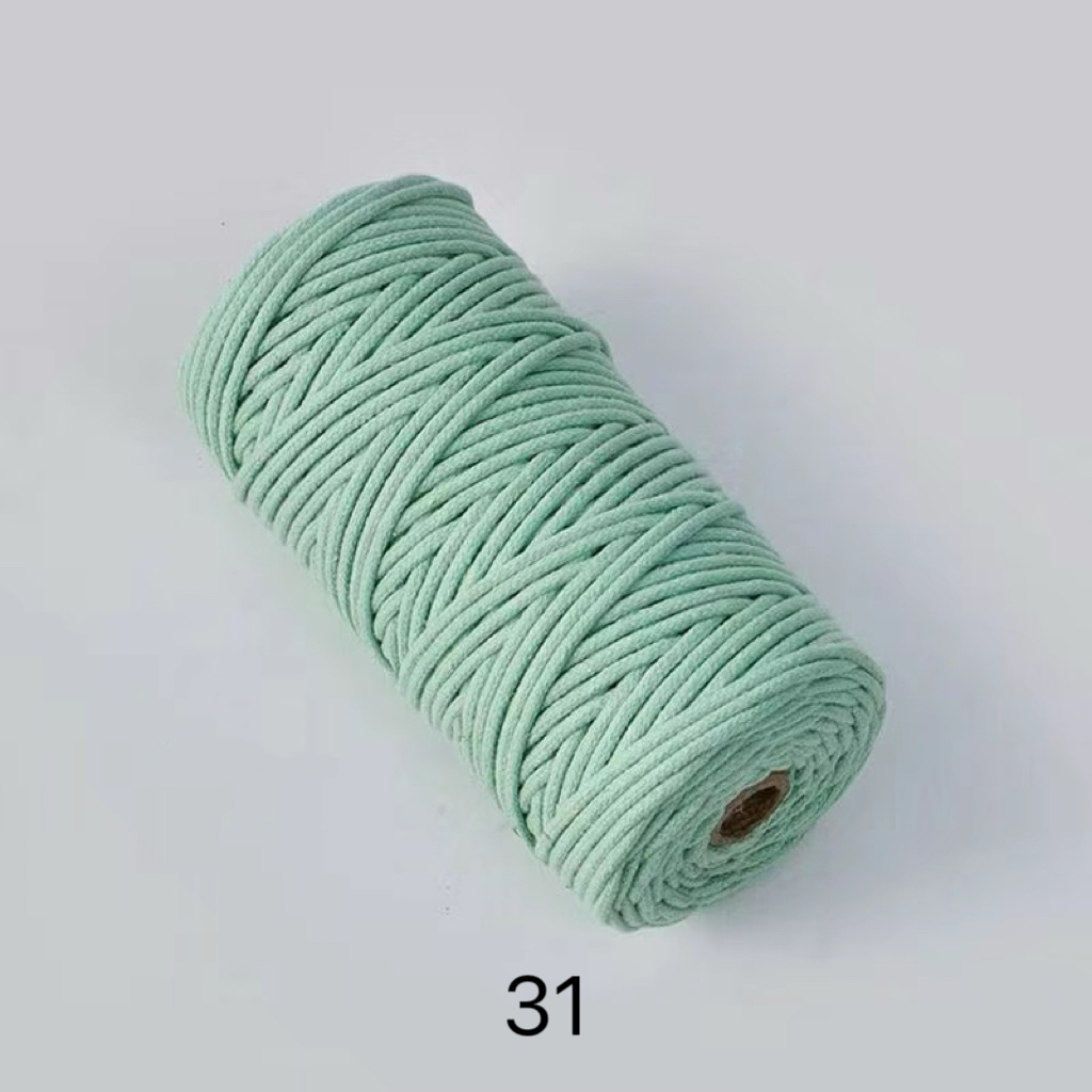 C02-01/3mm Diameter Cotton Cord - 100m Length for Crafts & DIY Projects - Image 7
