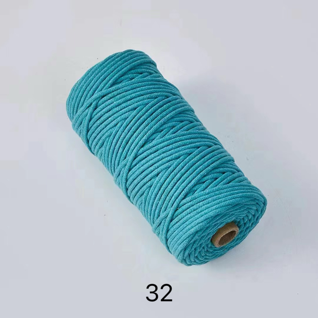 C02-01/3mm Diameter Cotton Cord - 100m Length for Crafts & DIY Projects - Image 8