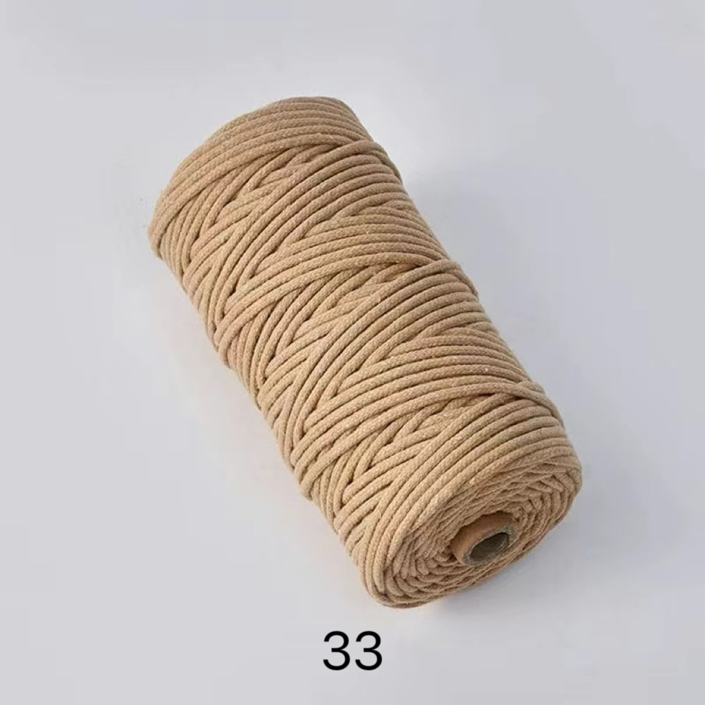 C02-01/3mm Diameter Cotton Cord - 100m Length for Crafts & DIY Projects - Image 9