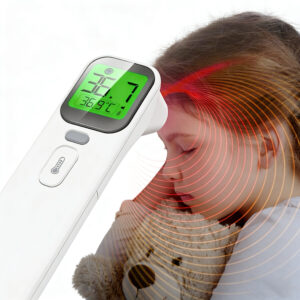 E01-01/Medical Grade Intelligent Precision Ear & Forehead Thermometer, High Accuracy Electronic Thermometer for Baby, Children and Home Use