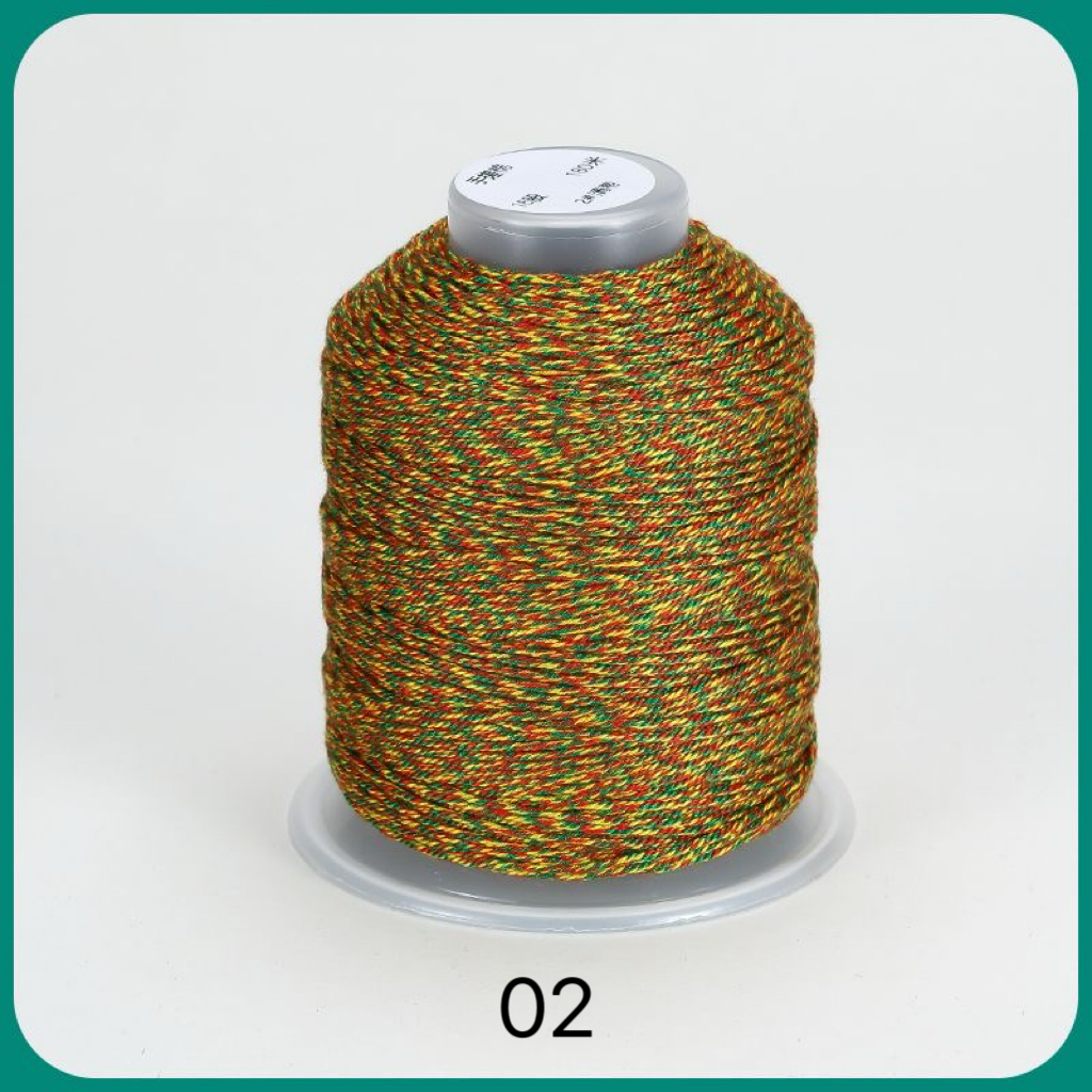 C02-02/Hand - twisted Cotton Rope: For Buddhist Beads, Dragon Boat Bracelets & Tassels - Image 3