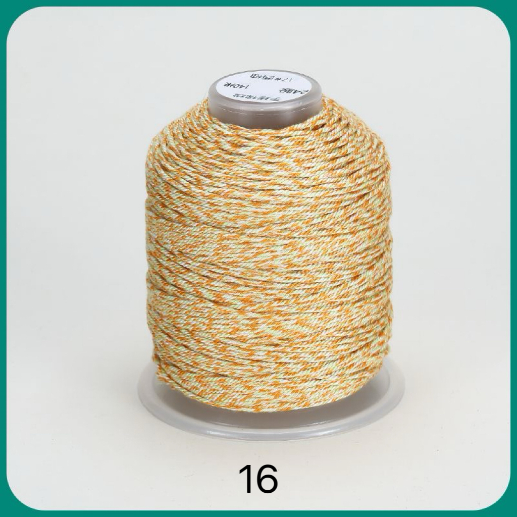 C02-02/Hand - twisted Cotton Rope: For Buddhist Beads, Dragon Boat Bracelets & Tassels - Image 17