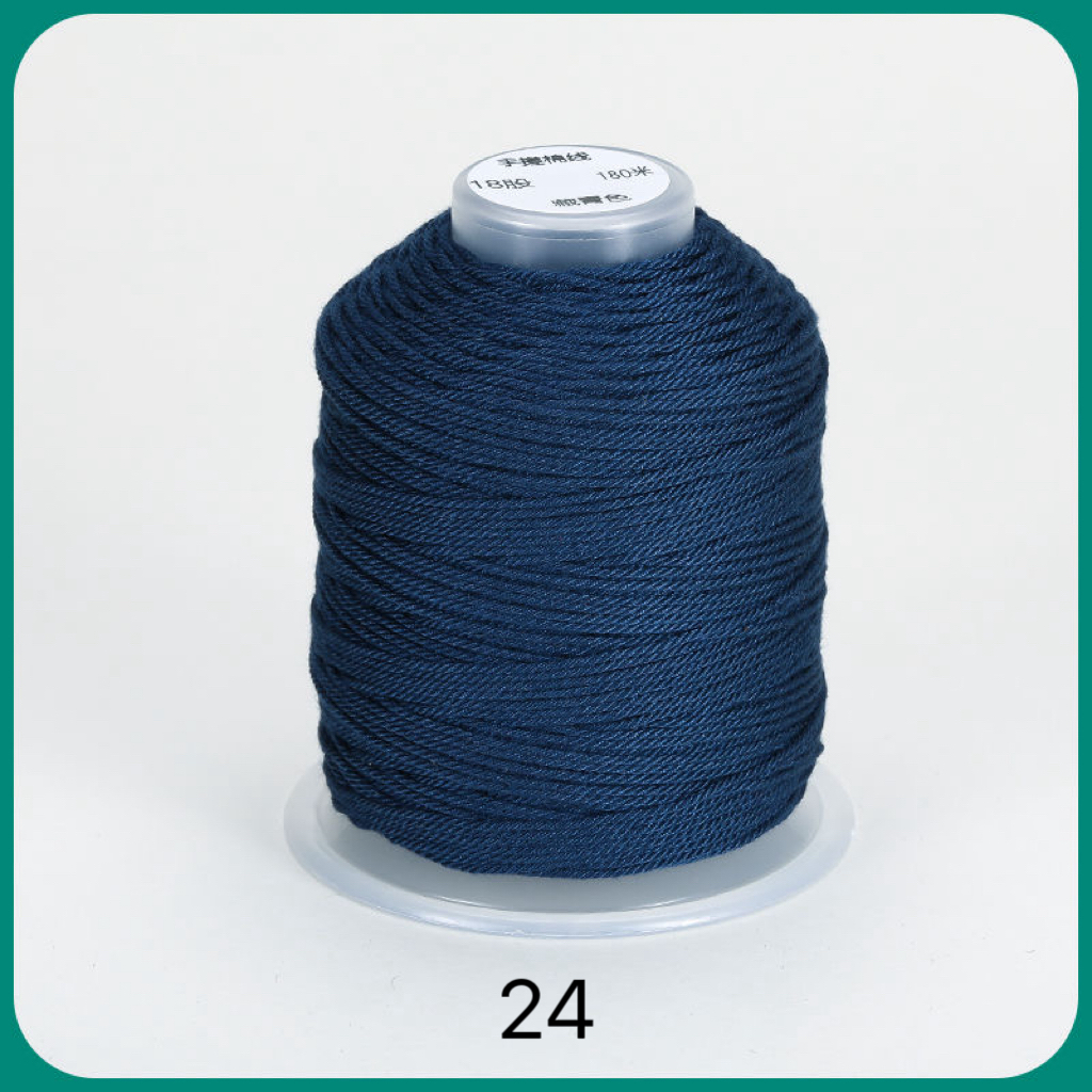 C02-02/Hand - twisted Cotton Rope: For Buddhist Beads, Dragon Boat Bracelets & Tassels - Image 25