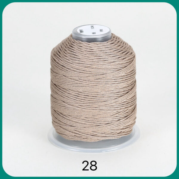 C02-02/Hand - twisted Cotton Rope: For Buddhist Beads, Dragon Boat Bracelets & Tassels