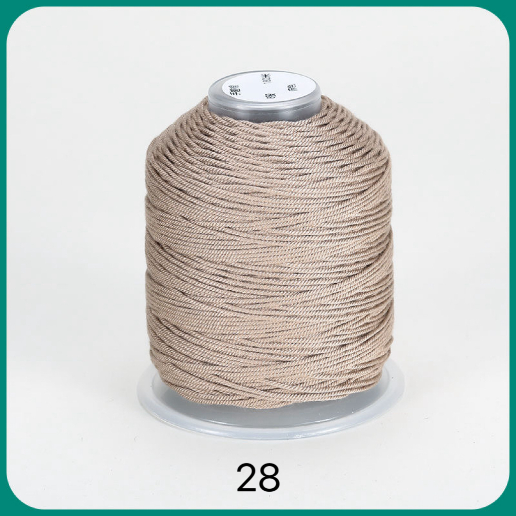 C02-02/Hand - twisted Cotton Rope: For Buddhist Beads, Dragon Boat Bracelets & Tassels - Image 29