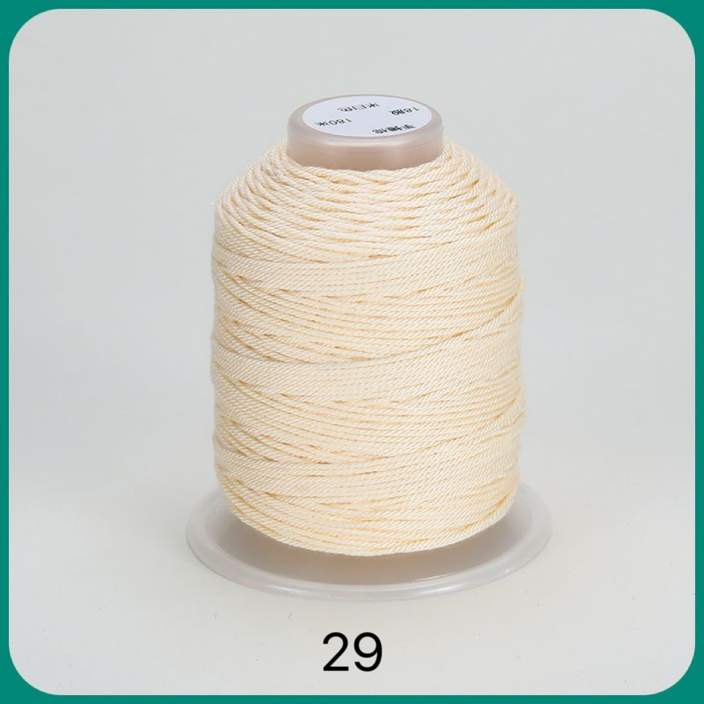 C02-02/Hand - twisted Cotton Rope: For Buddhist Beads, Dragon Boat Bracelets & Tassels - Image 30