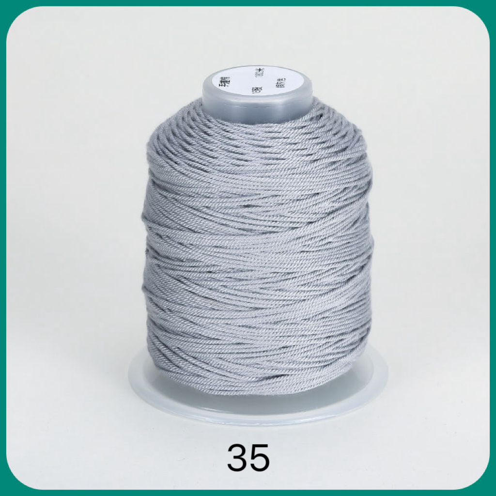 C02-02/Hand - twisted Cotton Rope: For Buddhist Beads, Dragon Boat Bracelets & Tassels - Image 36