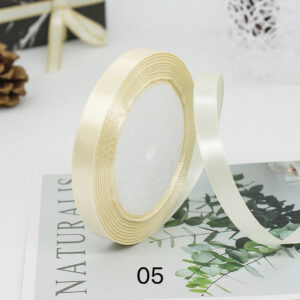 C03-01/1cm Wide Satin Ribbon for Crafts & Decoration - Image 6