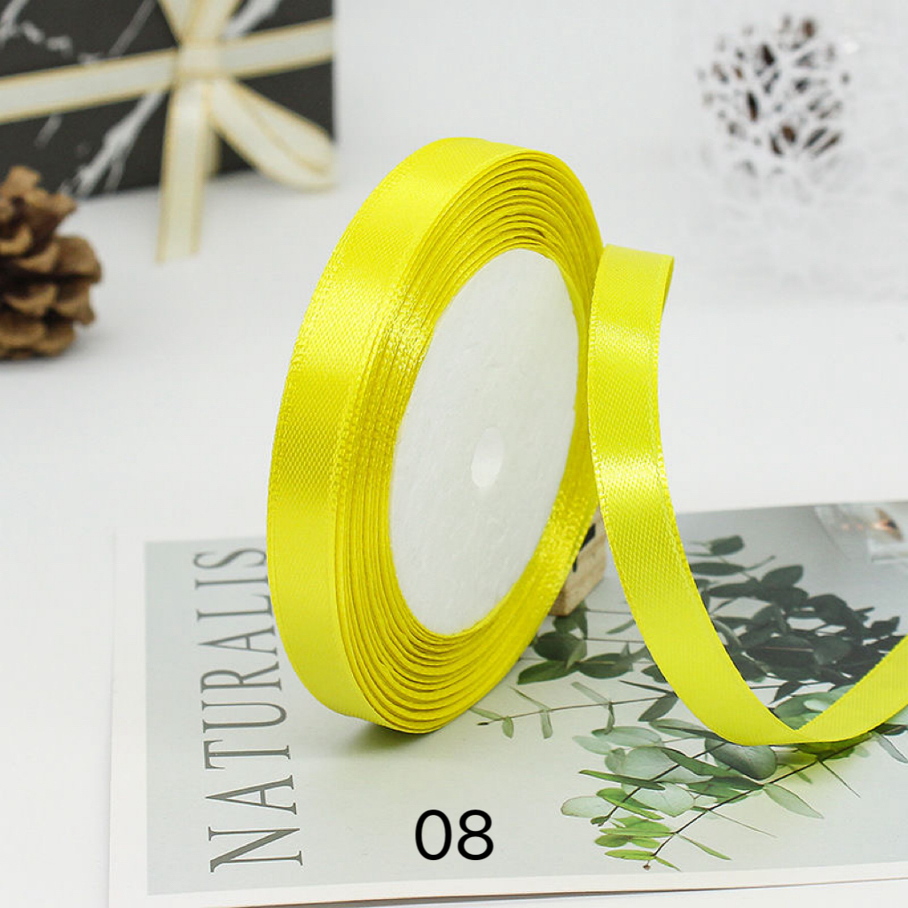 C03-01/1cm Wide Satin Ribbon for Crafts & Decoration - Image 9
