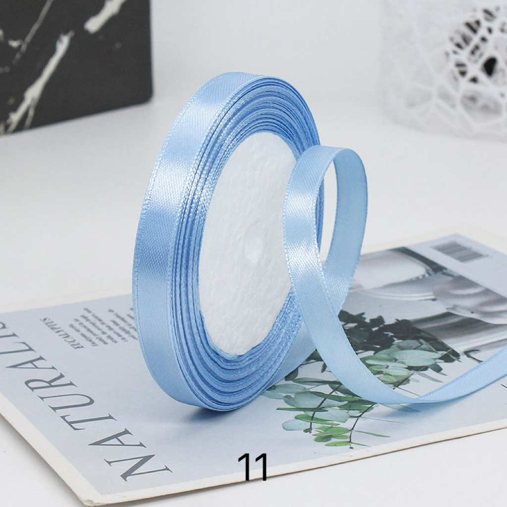 C03-01/1cm Wide Satin Ribbon for Crafts & Decoration - Image 12