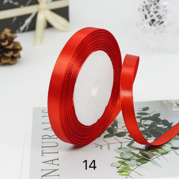 C03-01/1cm Wide Satin Ribbon for Crafts & Decoration