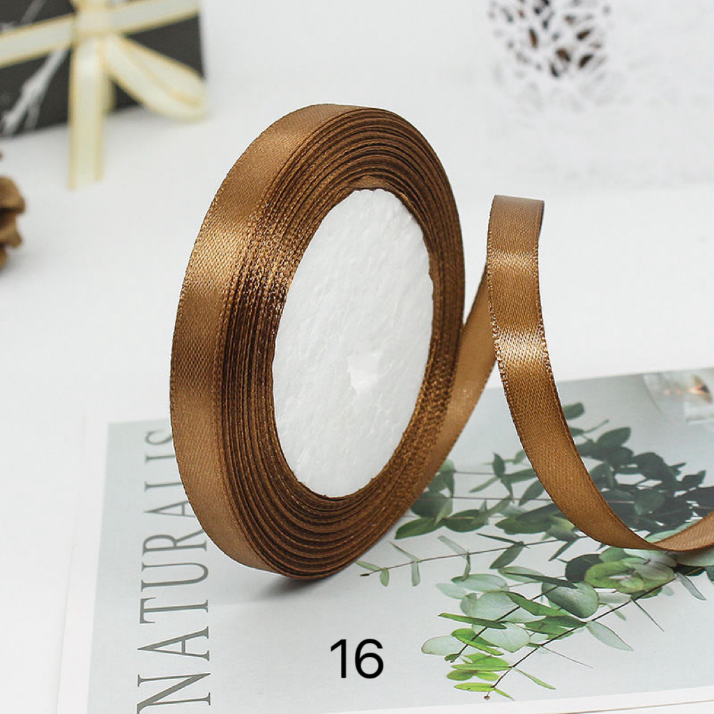 C03-01/1cm Wide Satin Ribbon for Crafts & Decoration - Image 17