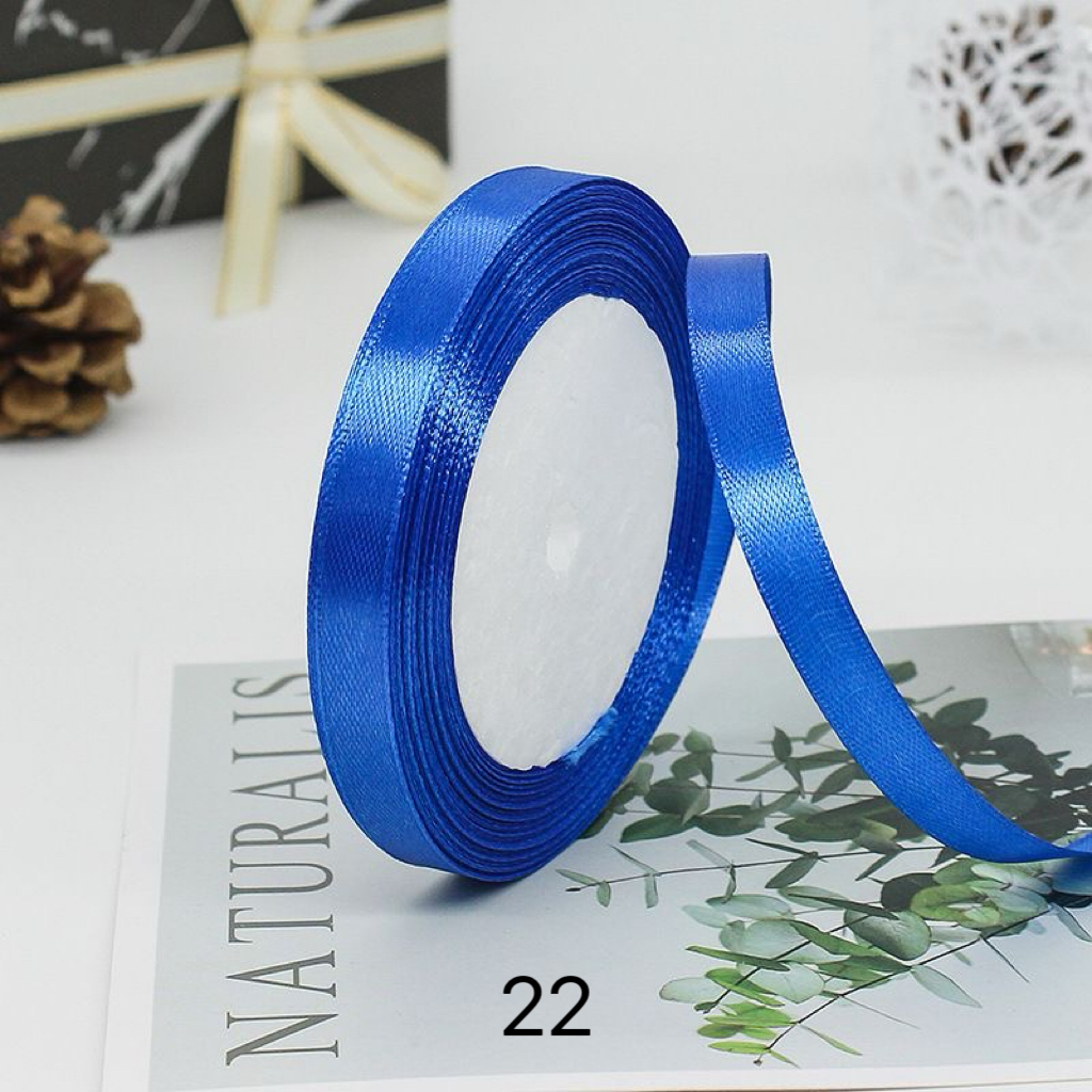 C03-01/1cm Wide Satin Ribbon for Crafts & Decoration - Image 23