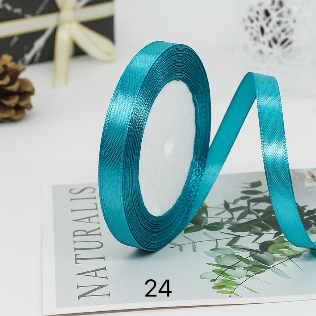 C03-01/1cm Wide Satin Ribbon for Crafts & Decoration - Image 25