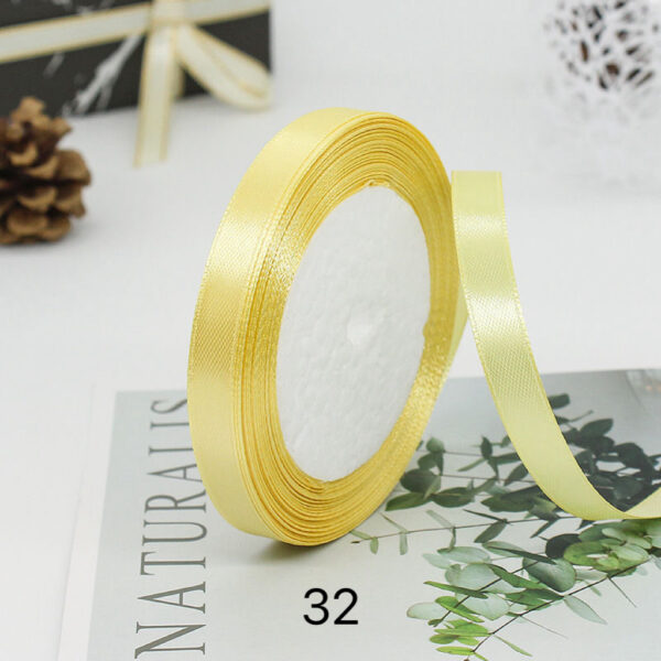 C03-01/1cm Wide Satin Ribbon for Crafts & Decoration
