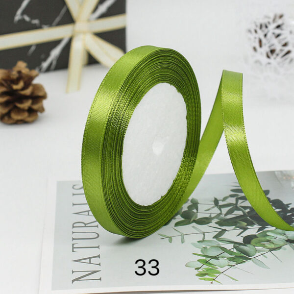 C03-01/1cm Wide Satin Ribbon for Crafts & Decoration