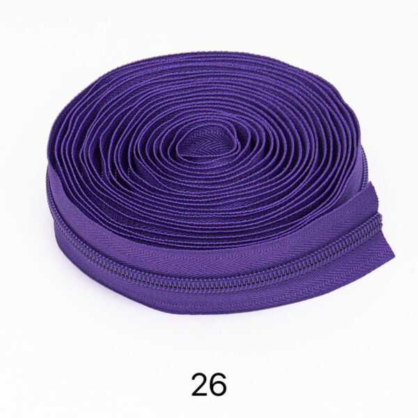 C04-01/5# Nylon Zippers, 200 Yards per Roll