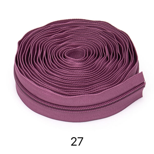 C04-01/5# Nylon Zippers, 200 Yards per Roll