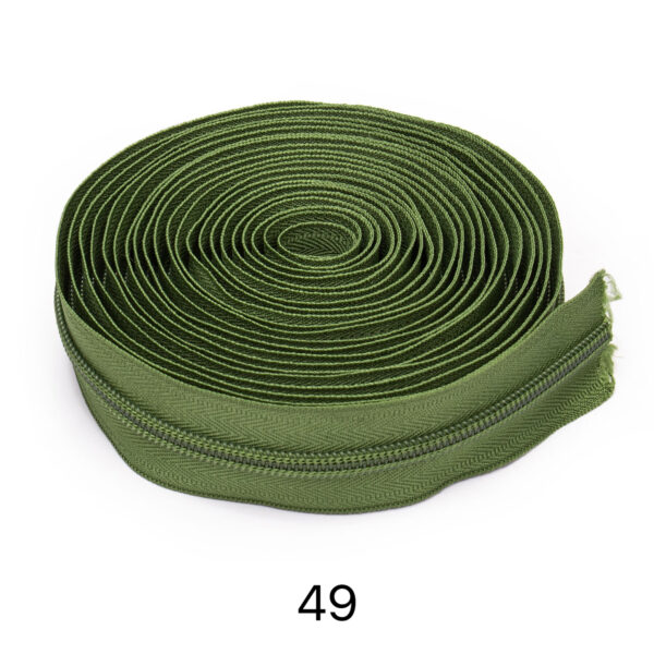 C04-01/5# Nylon Zippers, 200 Yards per Roll