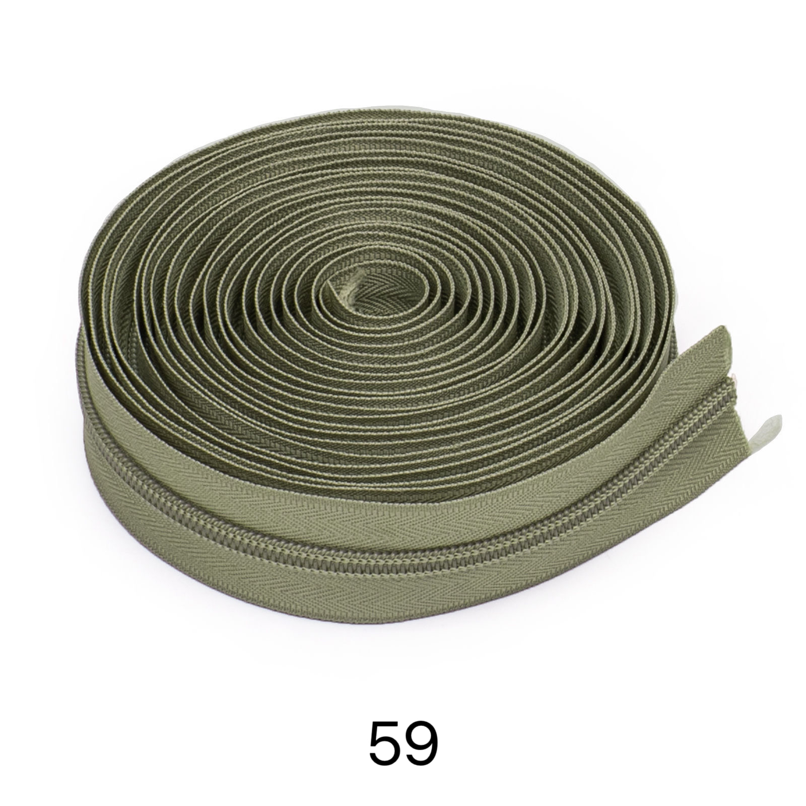 C04-01/5# Nylon Zippers, 200 Yards per Roll - Image 10