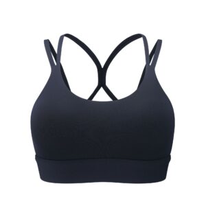 B04-02/Women's Sports Bra: High - Impact Support, Racerback, Yoga & Fitness Tank Top - Image 2