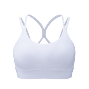 B04-02/Women's Sports Bra: High - Impact Support, Racerback, Yoga & Fitness Tank Top - Image 3