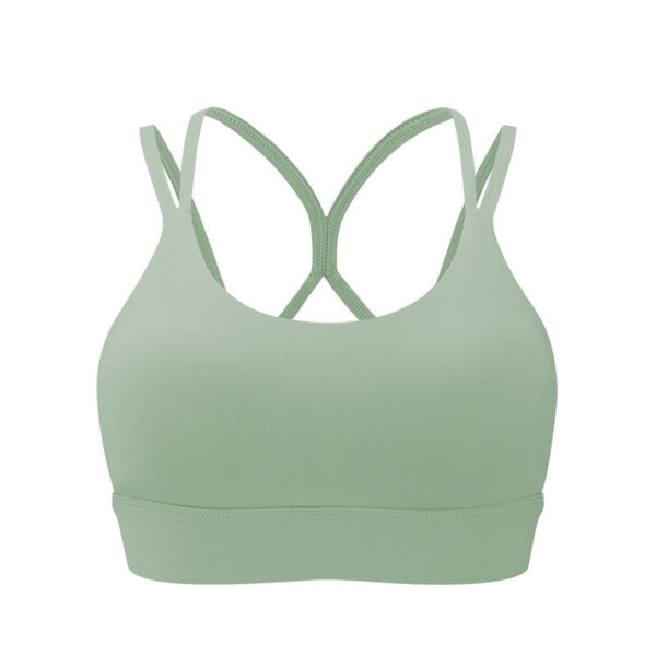 B04-02/Women's Sports Bra: High - Impact Support, Racerback, Yoga & Fitness Tank Top