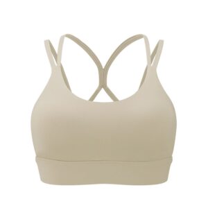B04-02/Women's Sports Bra: High - Impact Support, Racerback, Yoga & Fitness Tank Top - Image 7