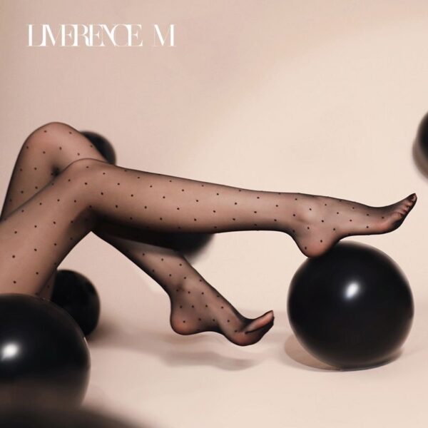 B02.3-06/Polka Dot Sheer Pantyhose for Women - Thin Seamless Deep Crotch Celebrity Style Leg-Shaping Tights