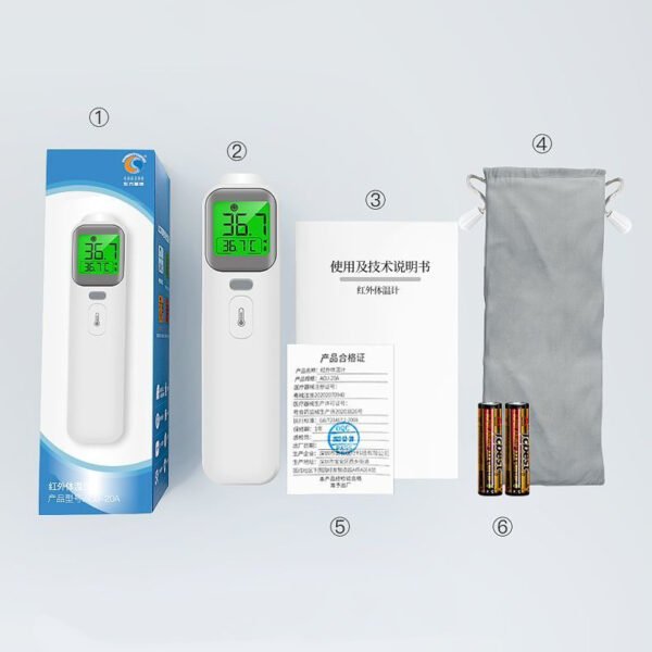 E01-01/Medical Grade Intelligent Precision Ear & Forehead Thermometer, High Accuracy Electronic Thermometer for Baby, Children and Home Use