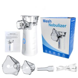 E01-02/Portable Handheld Nebulizer: Ultra-Quiet Operation, Rechargeable & Compact for Home, Travel, and Pet Use - Image 2