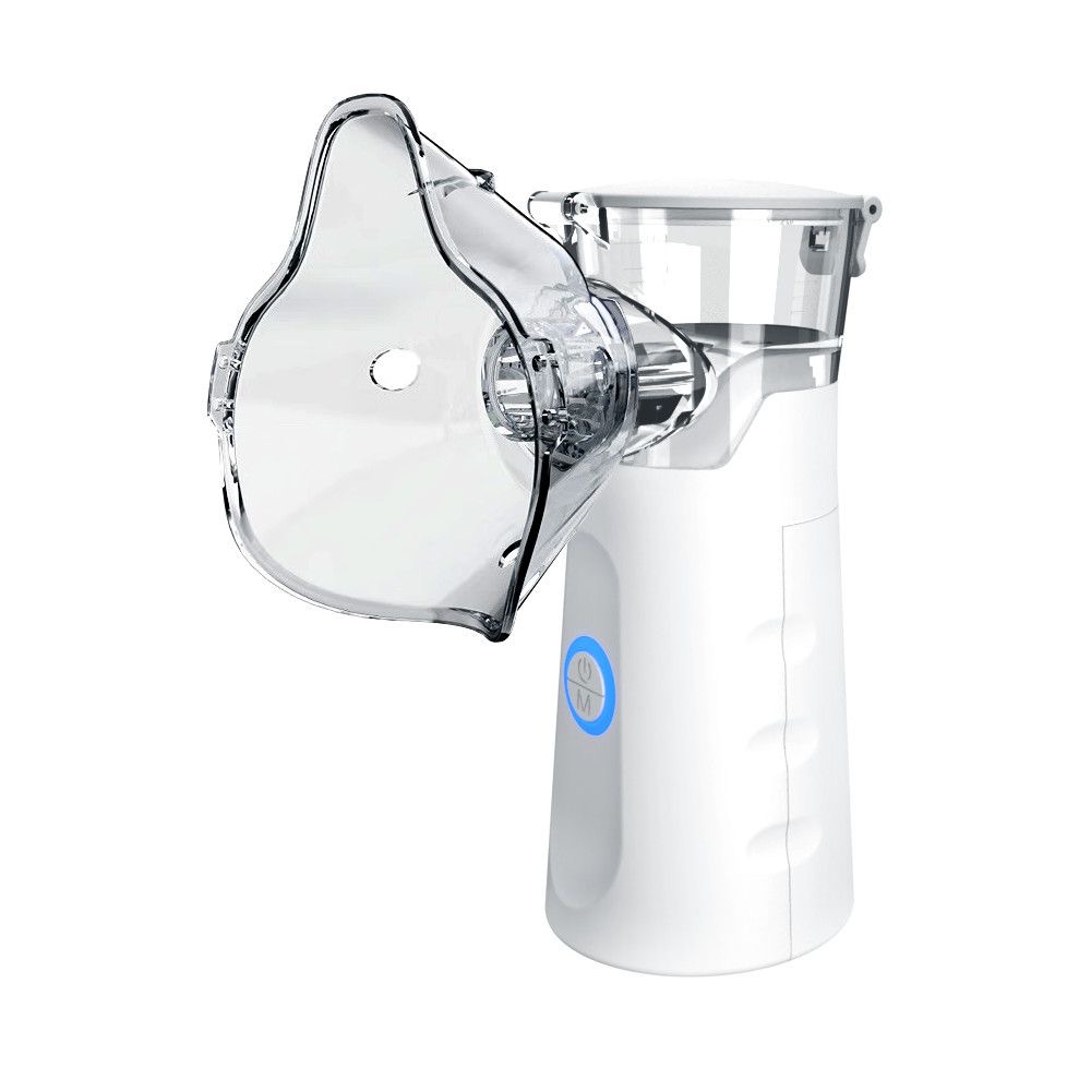 E01-02/Portable Handheld Nebulizer: Ultra-Quiet Operation, Rechargeable & Compact for Home, Travel, and Pet Use