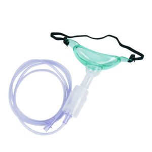 E02-10/Medical Disposable Sterile Tracheostomy Nebulizer Mask (Single Independent Sterile Packaging) - Oxygen Inhalation & Atomization Inhaler Accessory